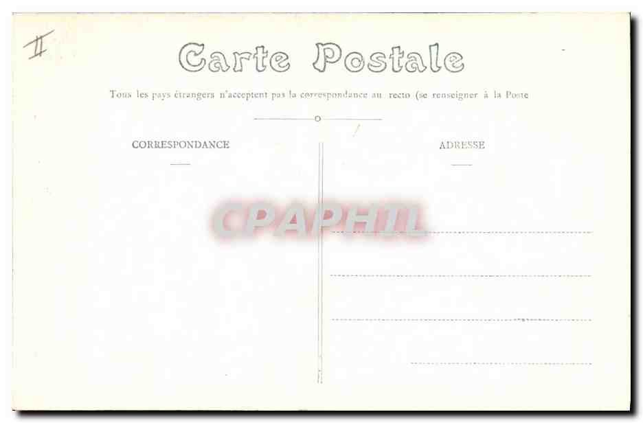 CPA Phare Vieux Royan Cordouan au 17eme — Rückseite