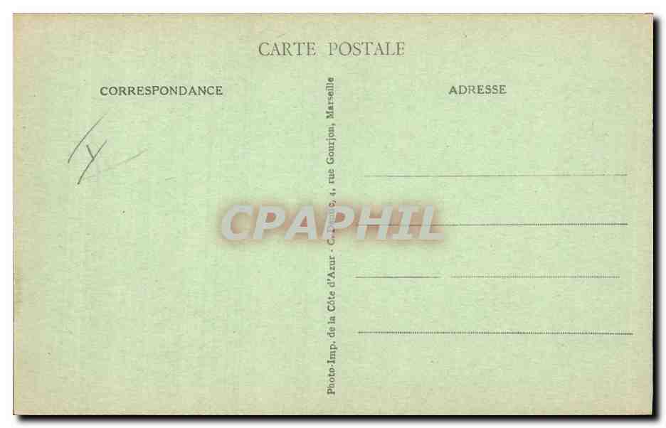 CPA Phare Le Grau du Roi Perspective du Canal et entree des bateaux de peche — Verso