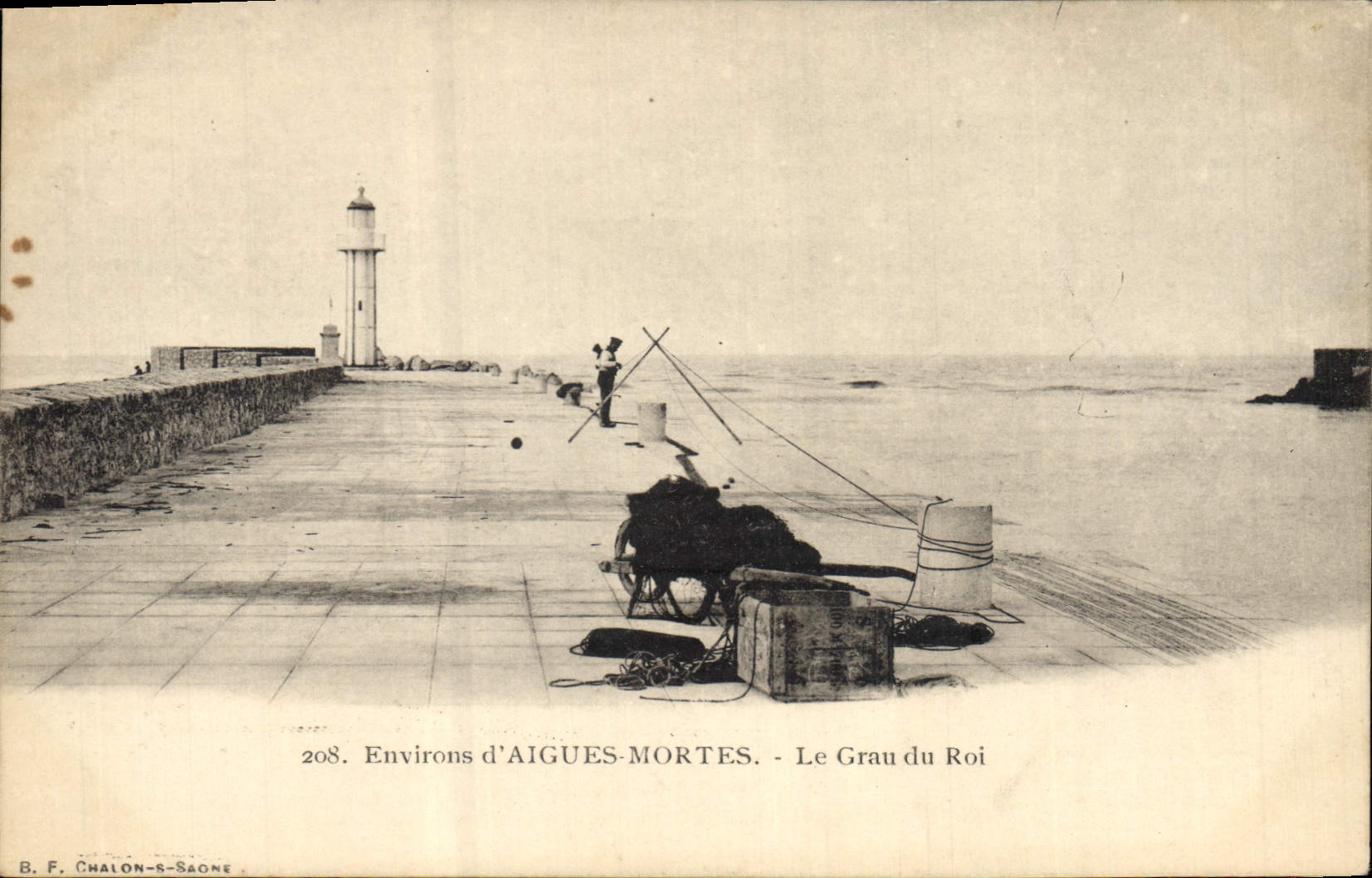 CPA Phare Environs d'Aigues Mortes Le Grau du Roi