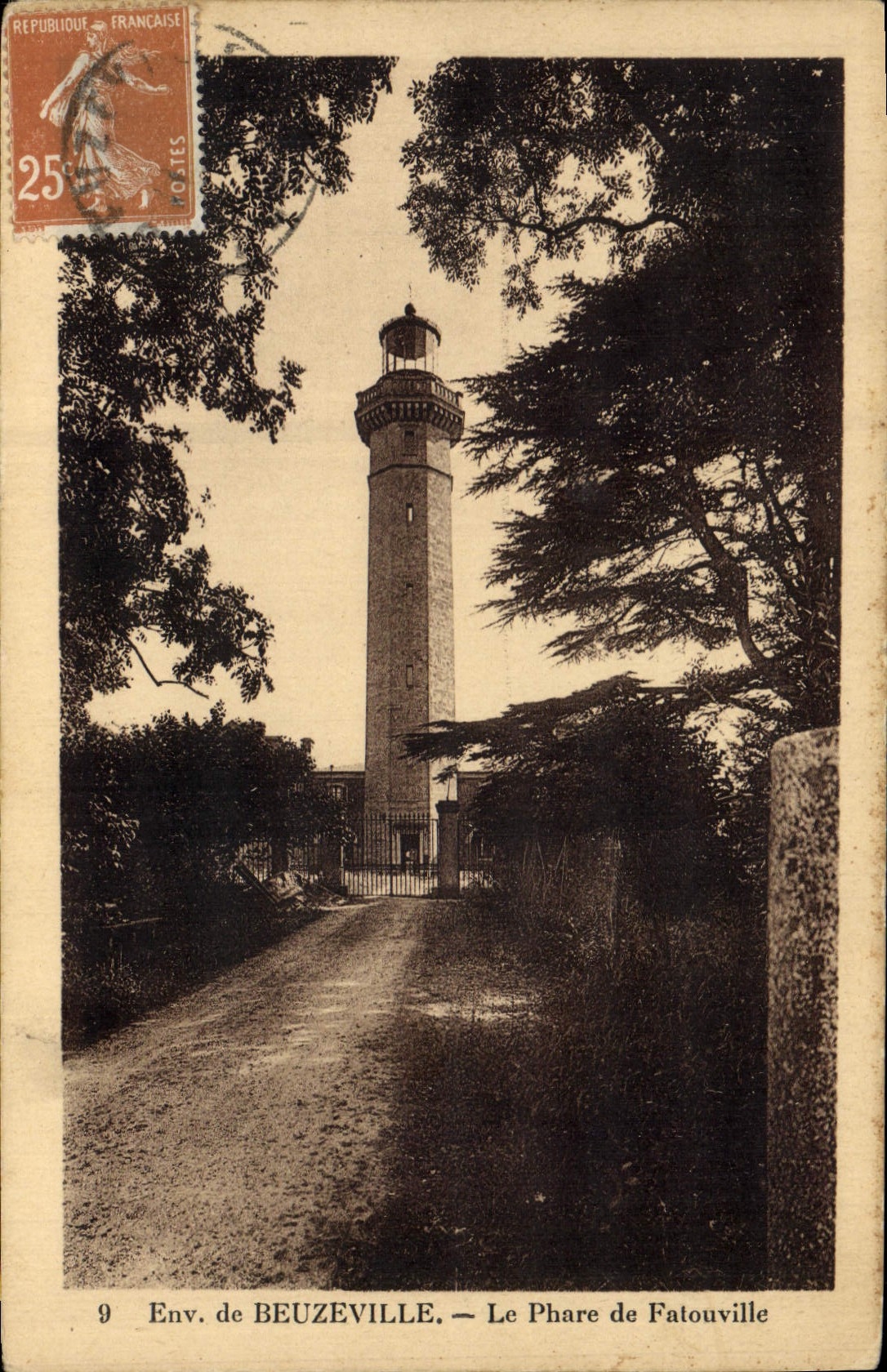 CPA Environs de Beuzeville Le Phare de Falouville