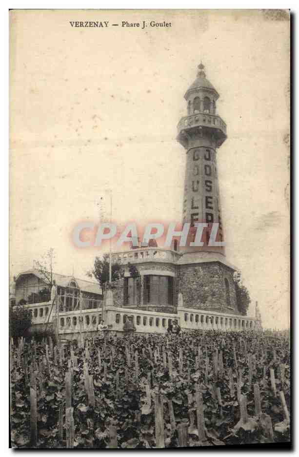 Verzenay — Phare J. Goulet — éditeur J. Goulet