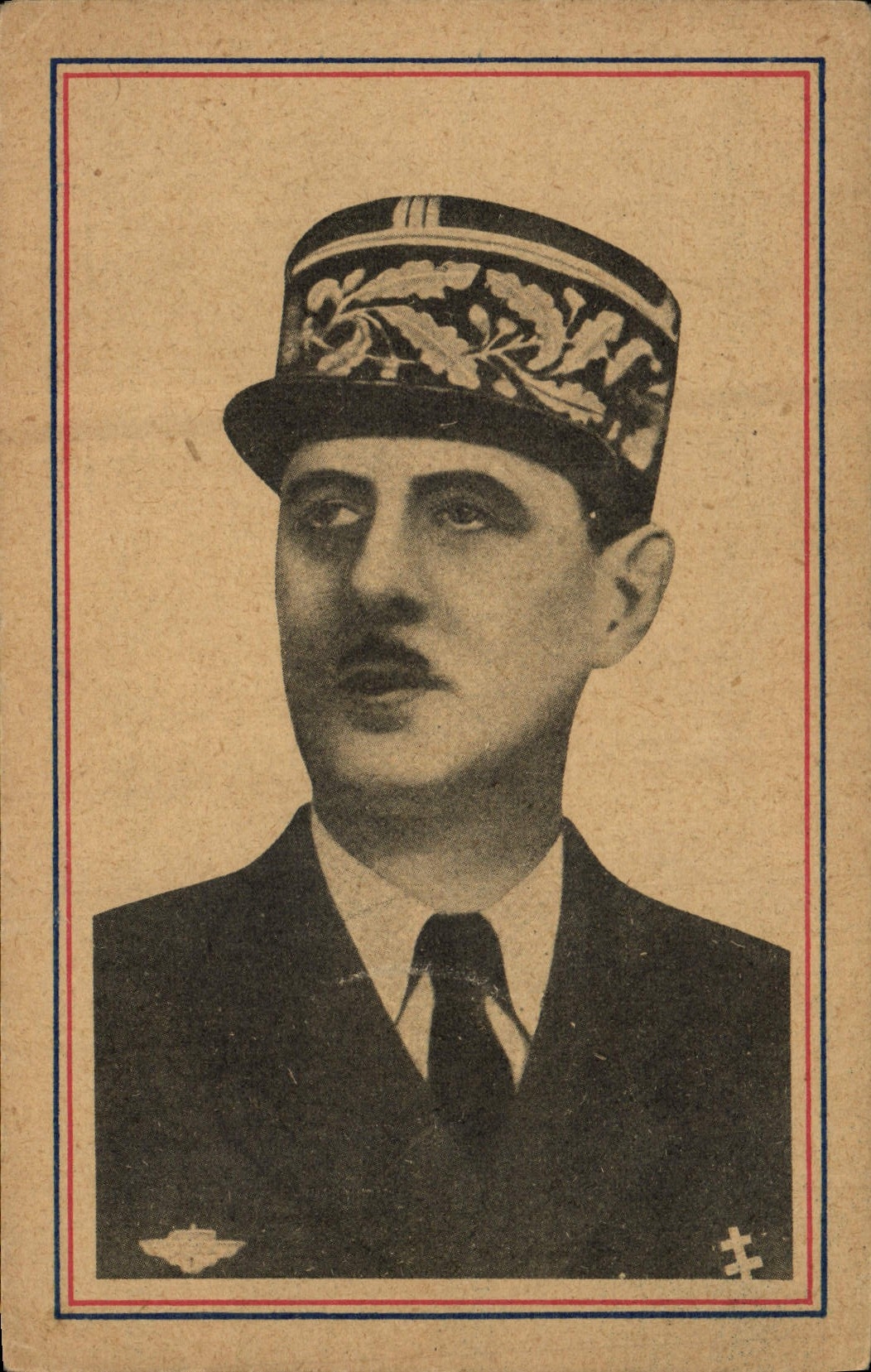Portrait d'un homme en képi — éditeur 'La Marcellihane' — n° T. 29/43