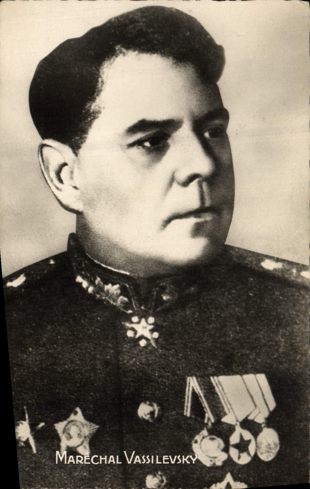 CPA Militaria Marechal Vassilevsky Russie Russia