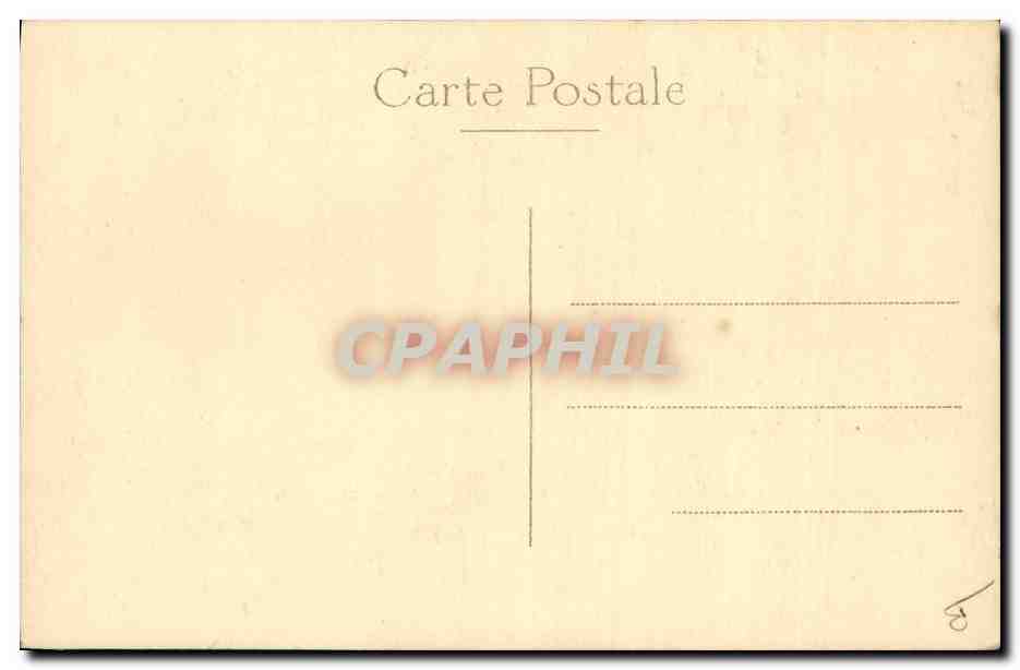 Bateau de guerre à Toulon — 8 novembre 1942 — Carte postale — Verso