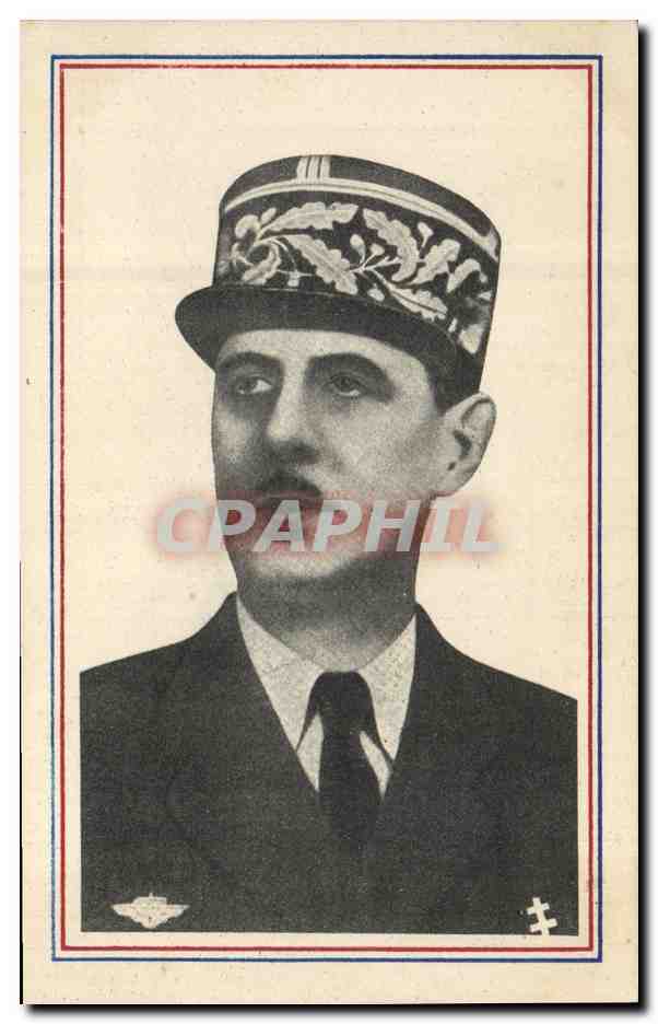 CPA Militaria General de Gaulle