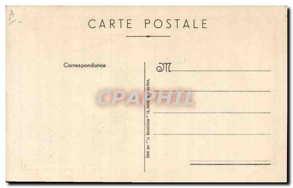 CPA Militaria General de Gaulle — Rückseite