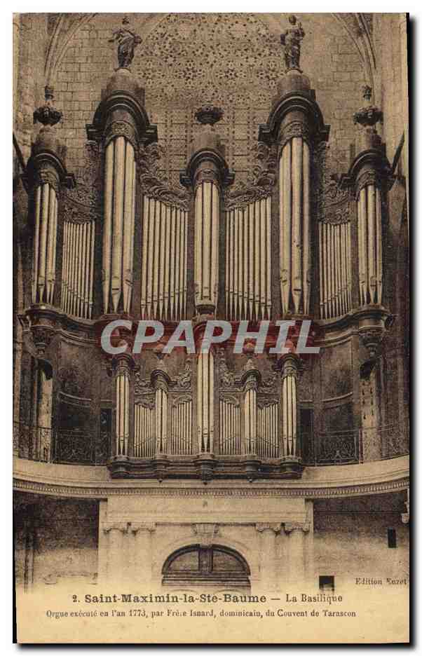 CPA Orgue Saint Maximin la Baume La basilique 
