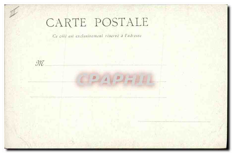 CPA Orgue Cathedrale de Rodez Grand orgue — Rückseite