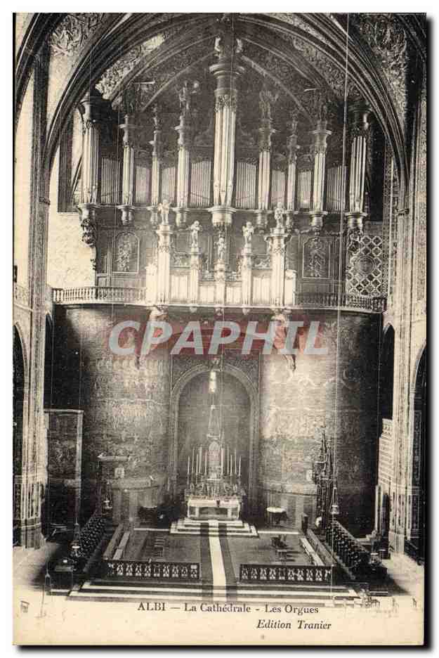 CPA Orgue Albi La cathedrale Les orgues