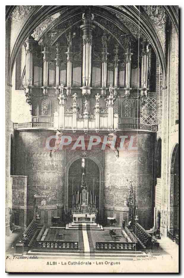 CPA Orgue Albi La cathedrale Les orgues