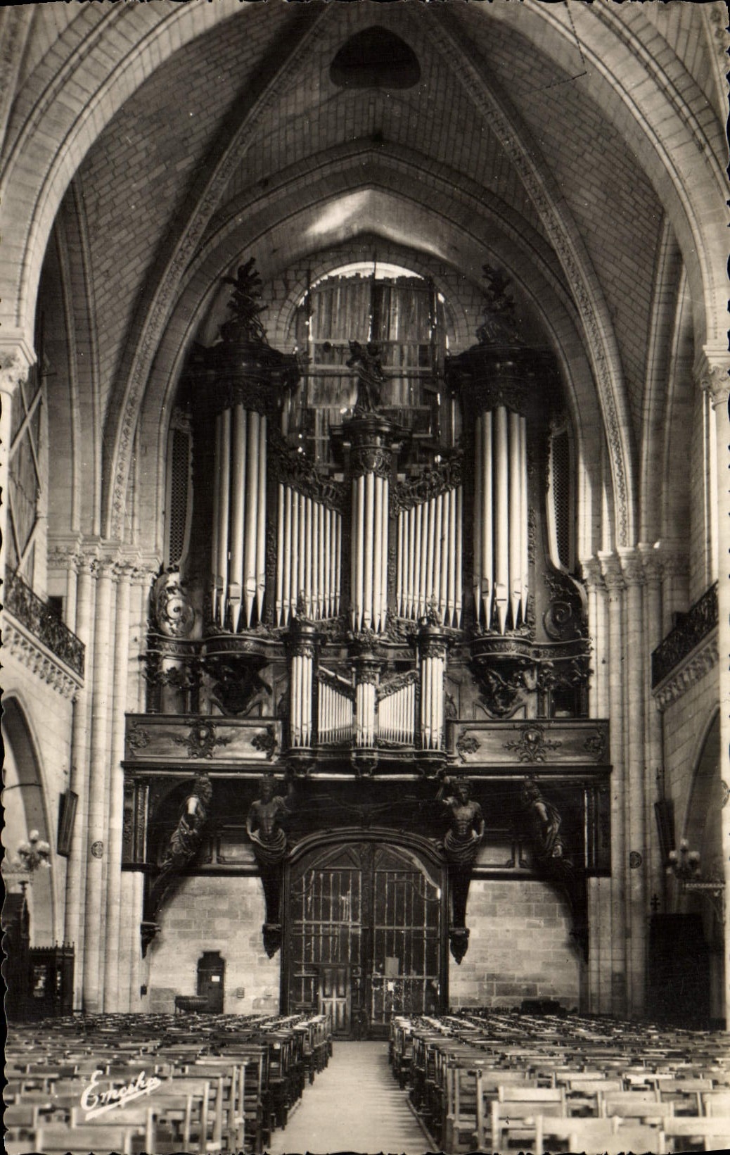 CPM Orgue Angers Les grands orgues de la cathedrale St Maurice