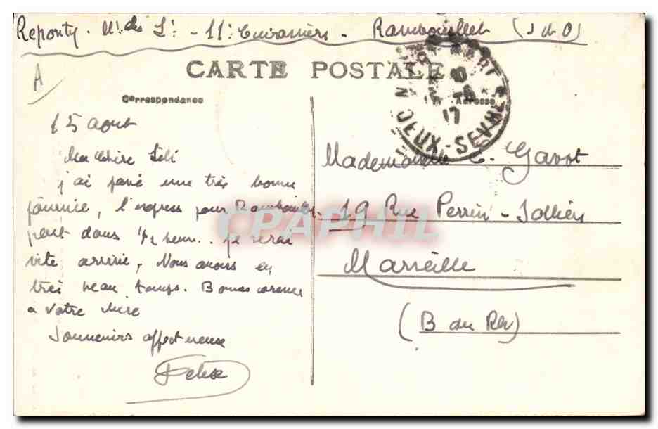 Fort-Foucault - Le grand Salon (au fond le grand Orgue) — Collection Clouzot, Niort — Reverso