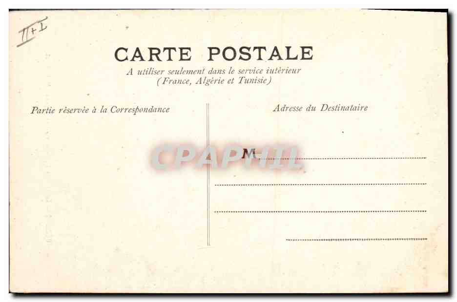 CPA Orgue Beziers Cathedrale St Nazaire Les orgues — Rückseite