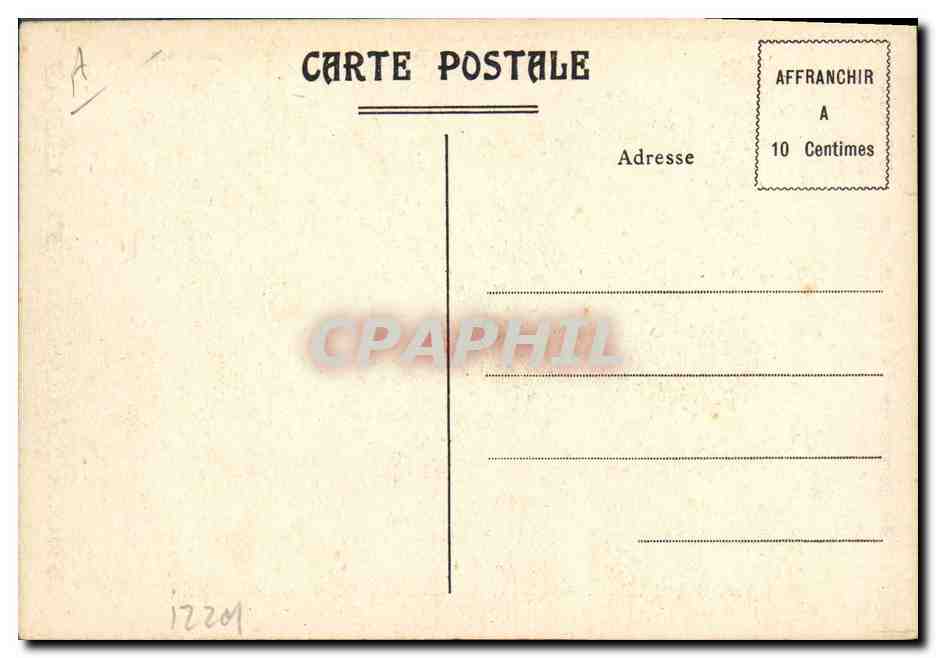 CPA Publicite Graisse Monopole Automobiles Voitures Chariots  — Rückseite