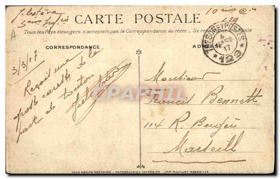 CPA Publicite Byrrh Vin tonique Chasseurs a pied en embuscade Militaria — Verso
