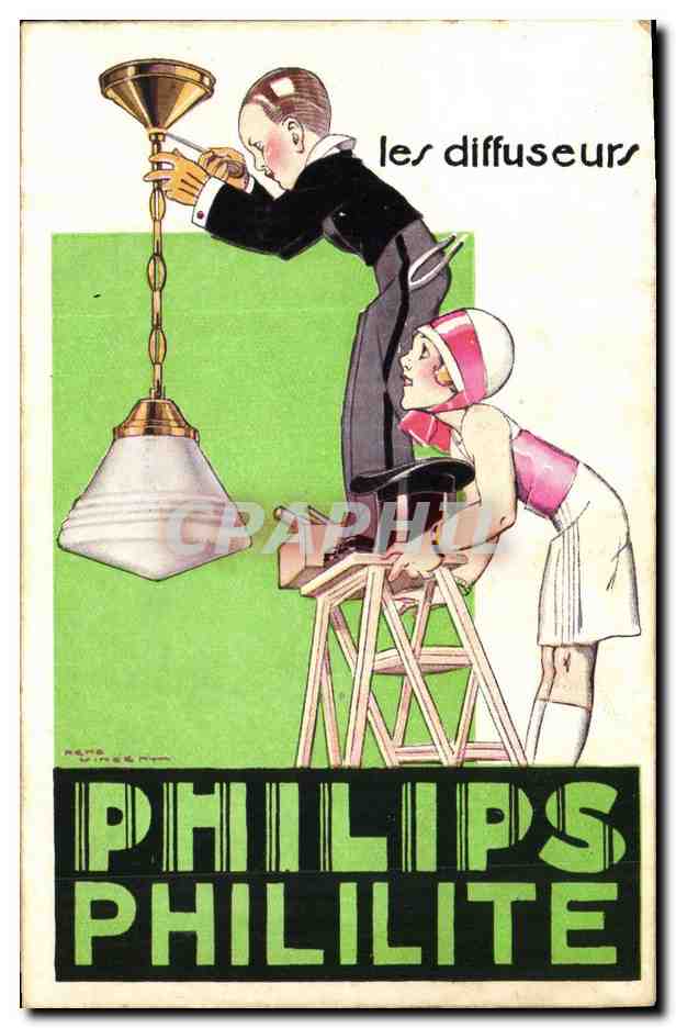 Publicité Philips — Les diffuseurs — Éditeur : M. Françoise, Paris