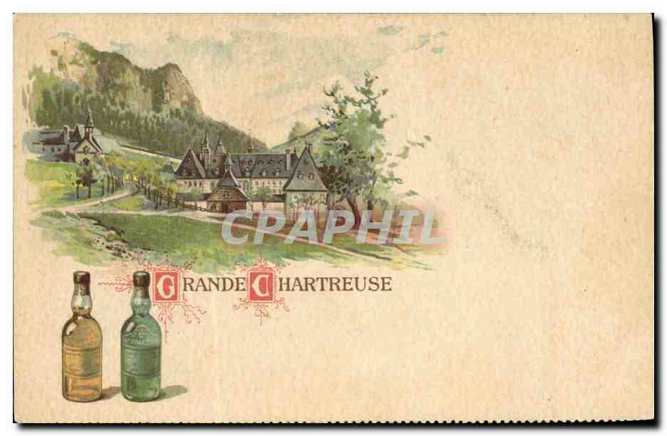 CPA Publicite Grande Chartreuse