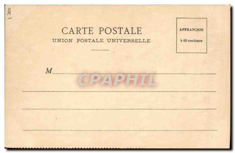 CPA Publicite Grande Chartreuse — Verso