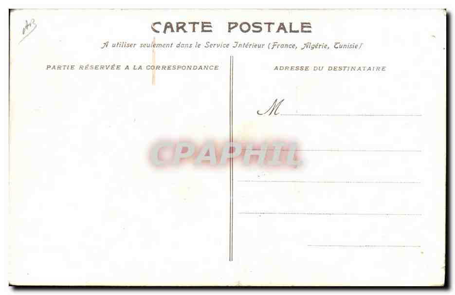 CPA Publicite Saint Galmier Source Badoit Indien — Verso
