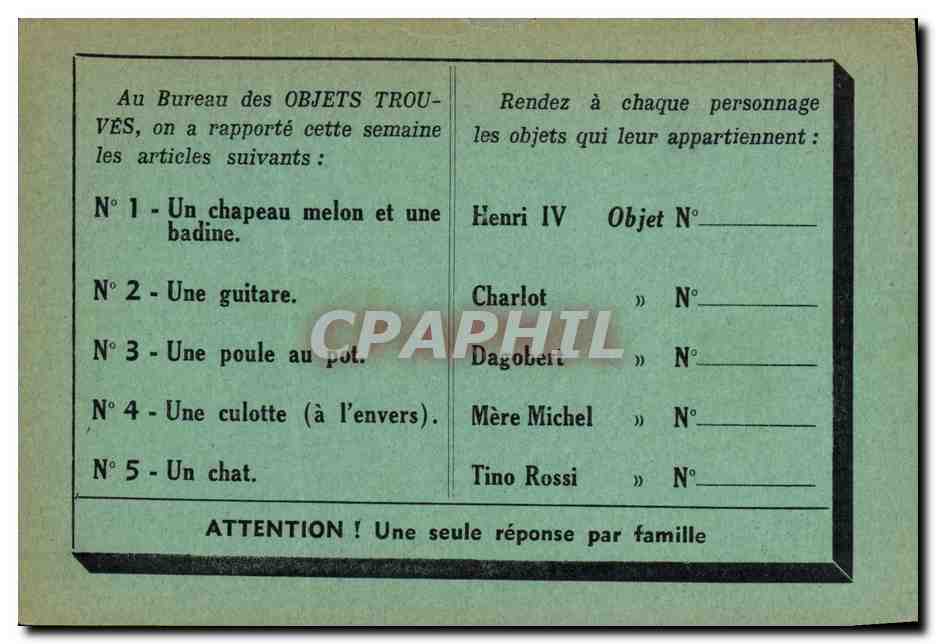 CPA Publicite Libe France Appareil de television