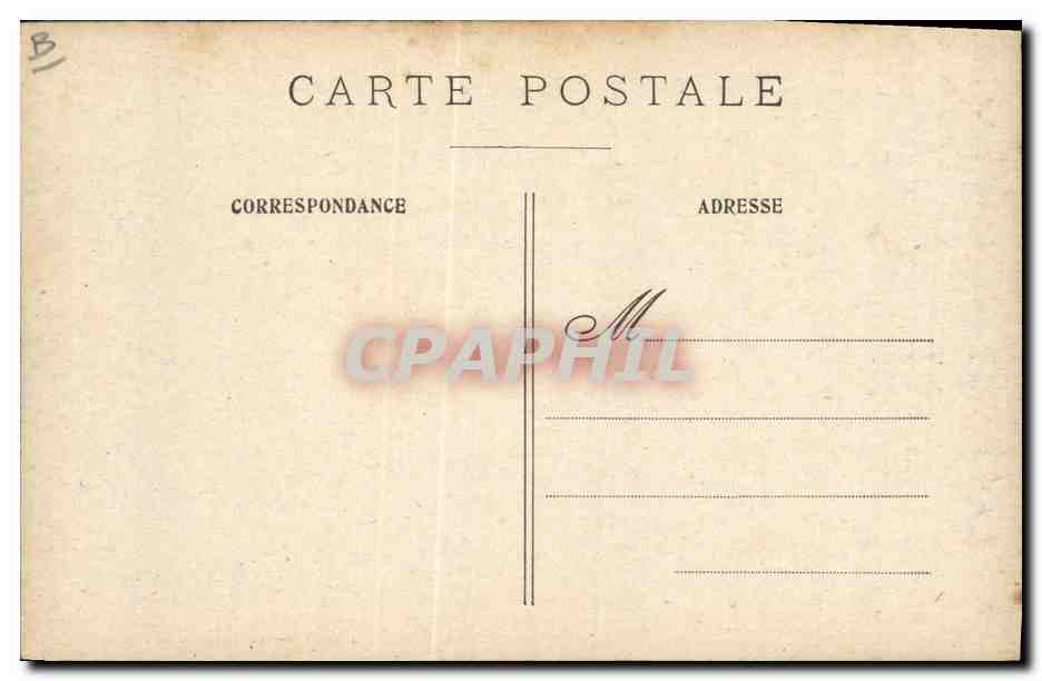 Paris — Le Bois de Boulogne — Éditeur non identifié — Verso
