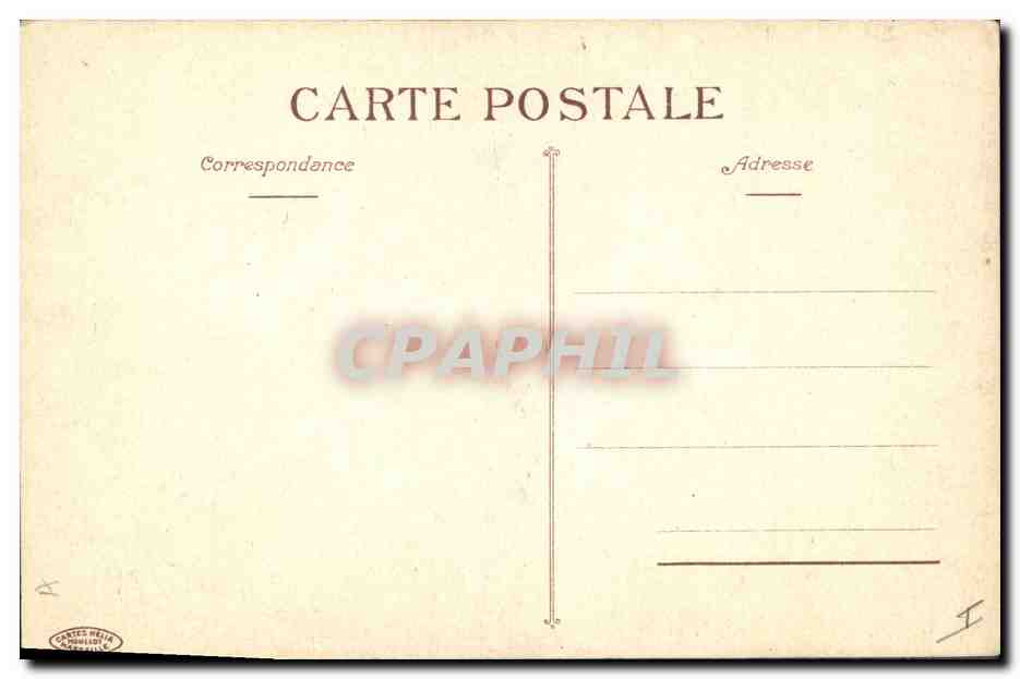 CPA Fantaisie Fleurs Pavots — Verso