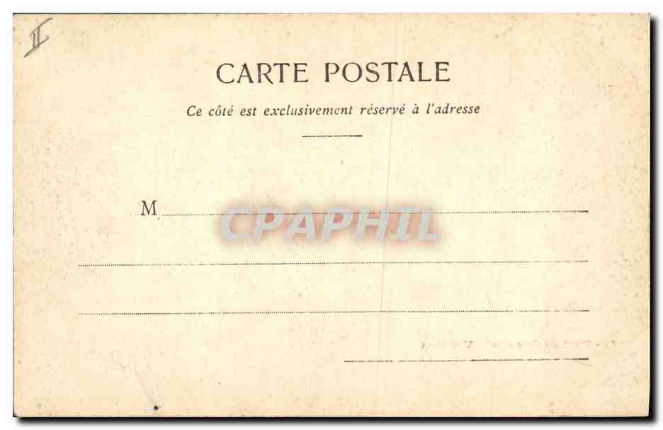 CPA Phare Port de Cannes Voiliers Bateaux — Rückseite