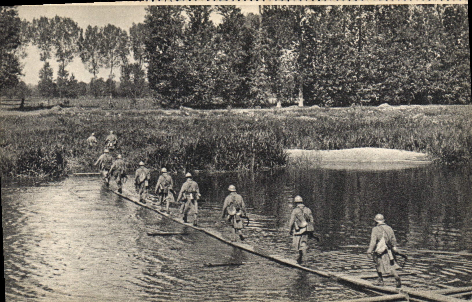 CPM Militaria Passerelle legere d'infanterie