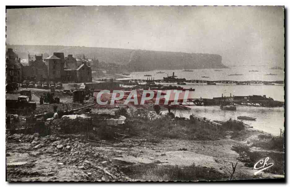 Arronches-les-Bains — 1944 — Port Winston-Churchill — vue prise de la villa « les Tourelles »