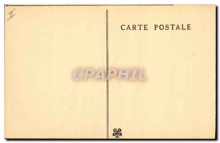 CPA Orgue Eglise de la Chaise Dieu Buffet d'orgues — Rückseite