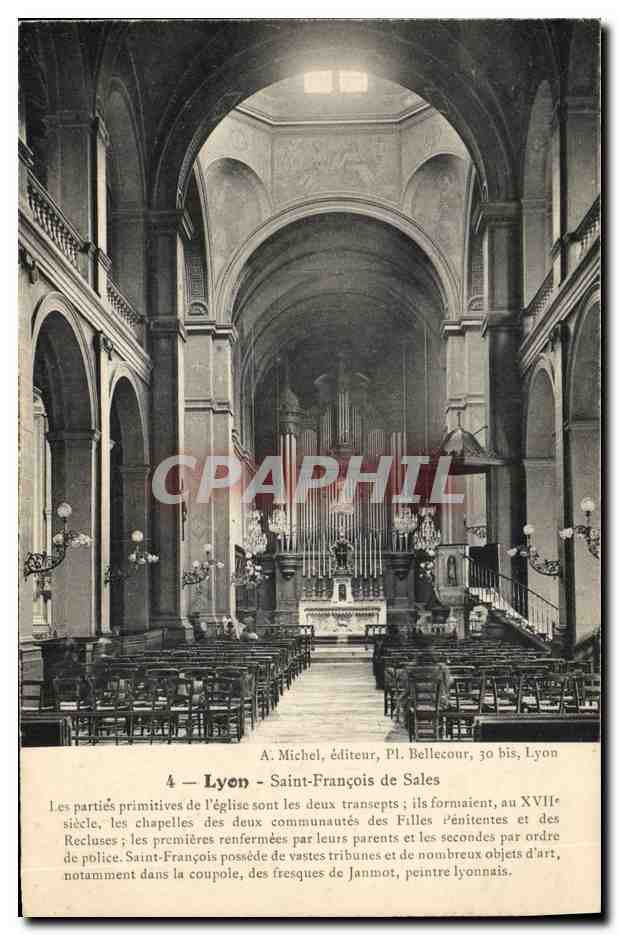 CPA Orgue Lyon Saint Francois de Sales