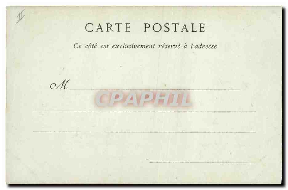 CPA Orgue Albi La cathedrale Les orgues — Rückseite