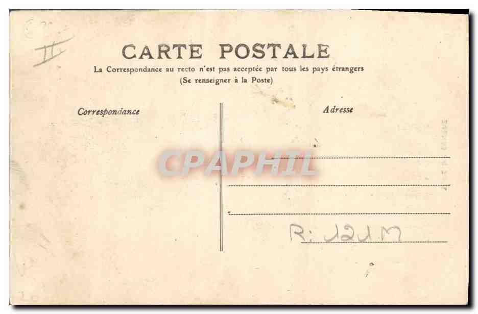 CPA Folklore Type du Centre Types de nos campagnes Femmes — Verso