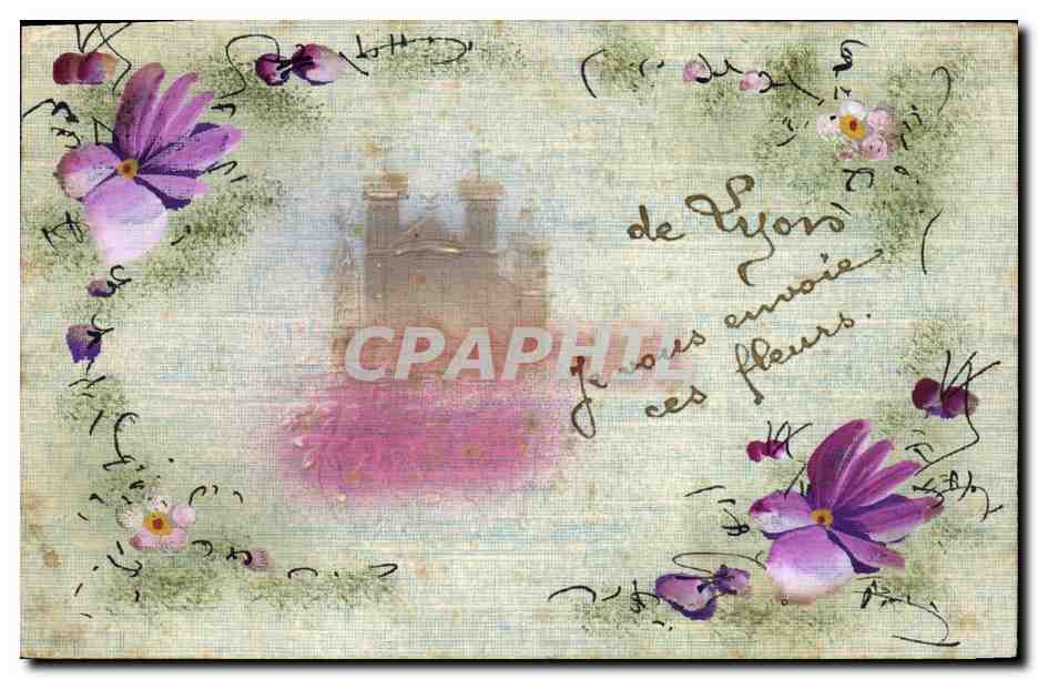 Fleurs — Lyon — éditeur inconnu, n° de série non visible