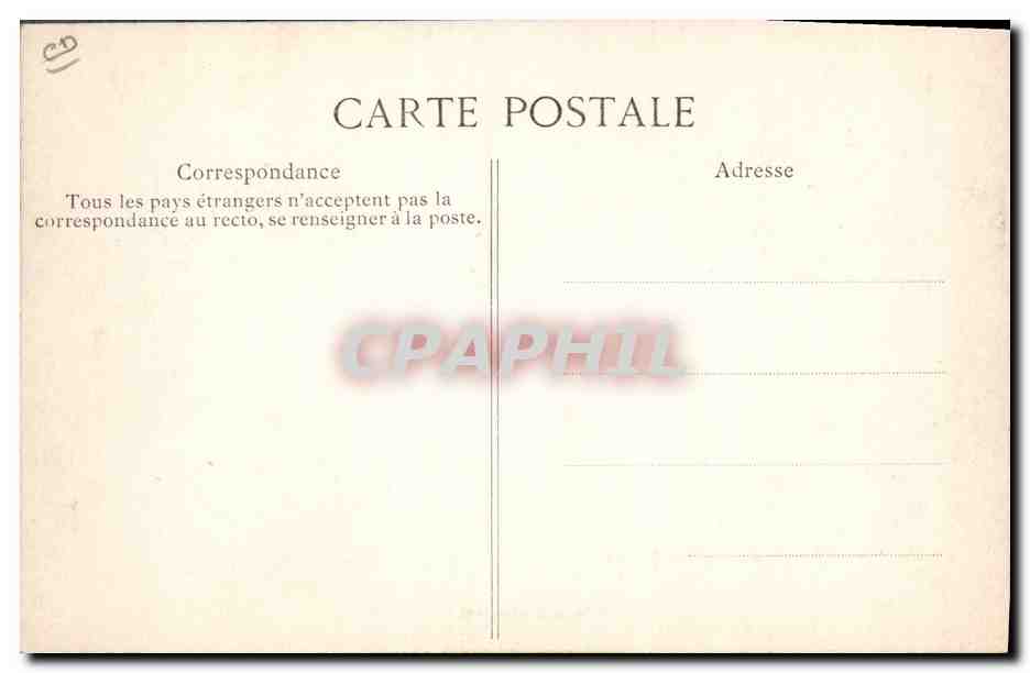 CPA Vin Vendanges Les premieres foulees — Verso