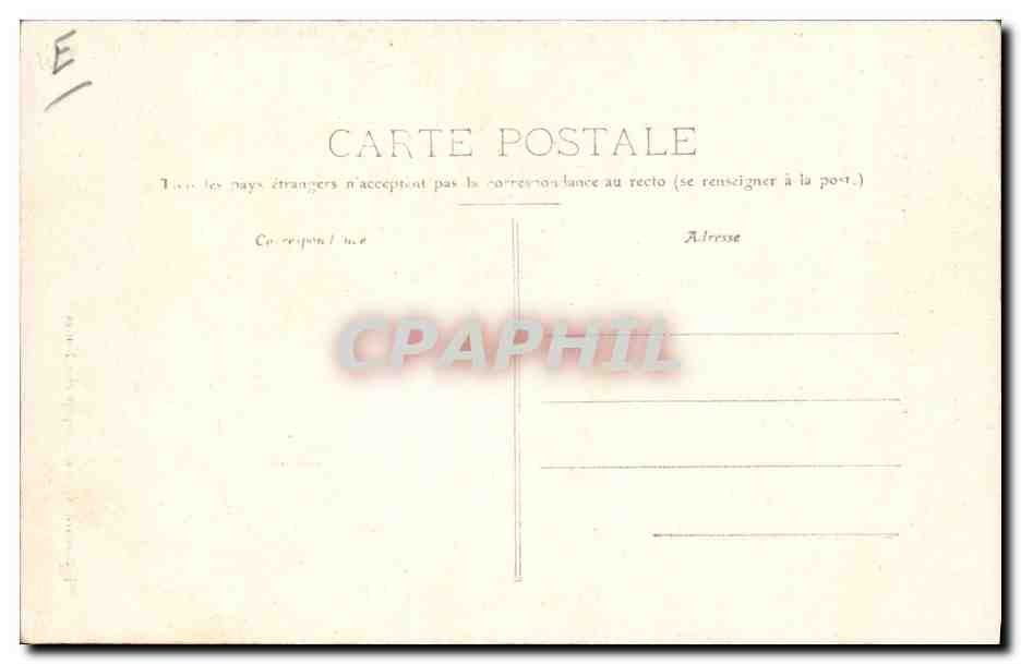 CPA Vin Vendanges Montpellier Meeting viticole du 9 juin 1907 Le defile des gueux rue de la Loge TOP — Verso