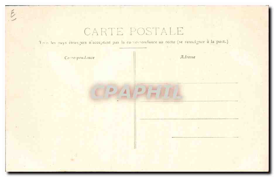 CPA Vin Vendanges Montpellier Meeting viticole du 9 juin 1907 Passage des Gueux Place de la Comedie TOP — Verso