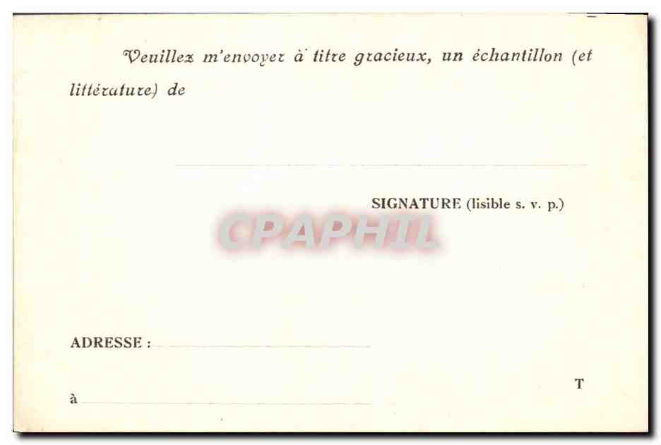 CPA Publicite Marcel Save Pharmacien Produits Bayer Rue Sedaine Paris 11eme — Verso