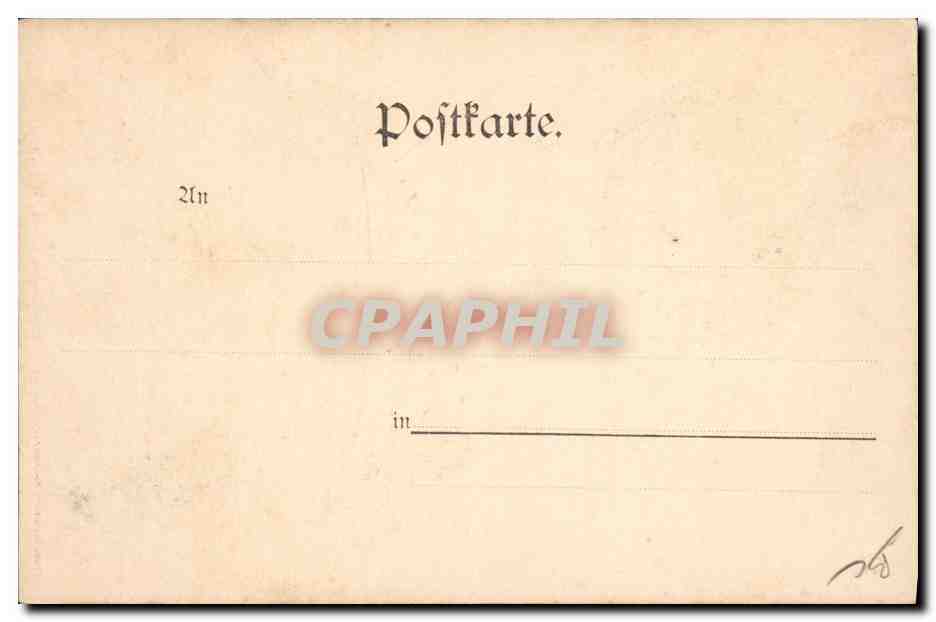 CPA Publicite Prost Neujahr Champagne Femme  — Verso