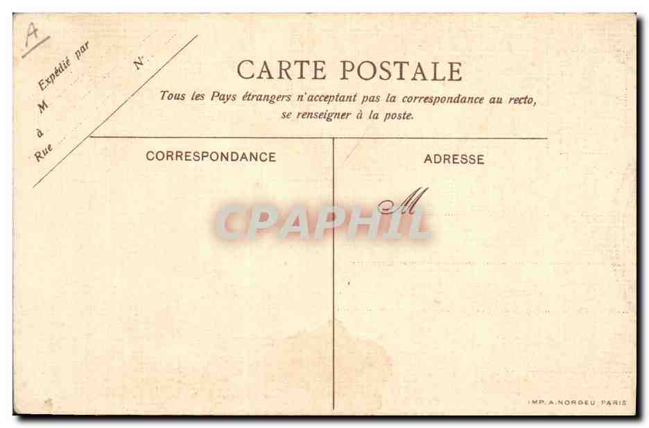 CPA Publicite Cirats Marcerou pour chaussures jaunes Pont sur le Baoule — Verso