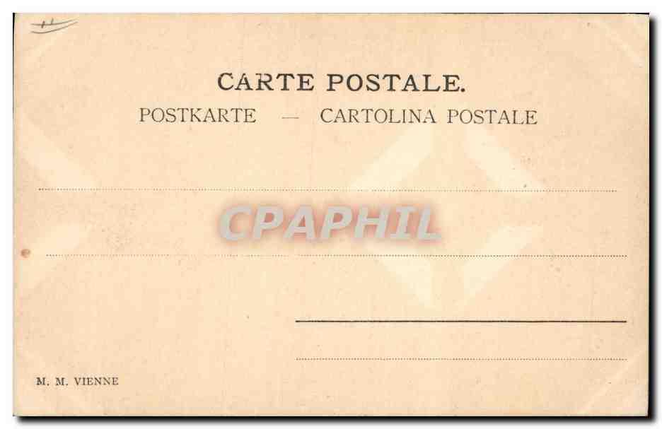 CPA Fantaisie Femmes Peche — Verso