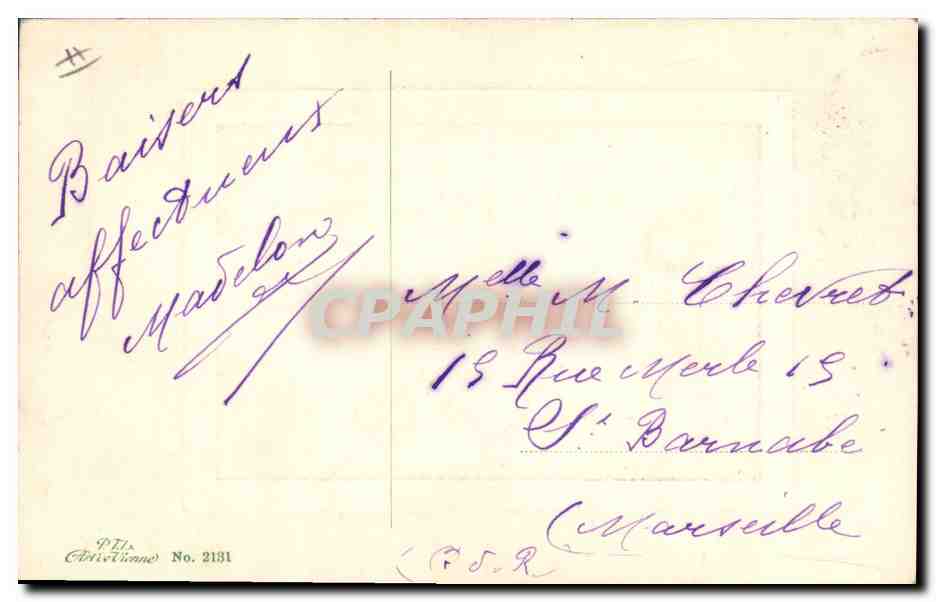 CPA Fantaisie Enfants Agneaux — Rückseite