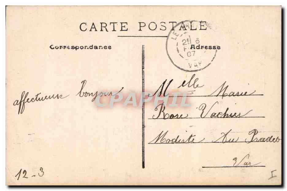 CPA Fantaisie Enfants Cerisettes — Rückseite