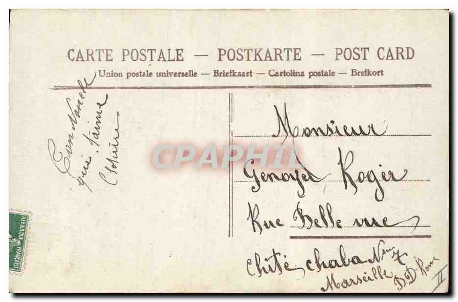 CPA Fantaisie Enfant Noel Bebe — Rückseite