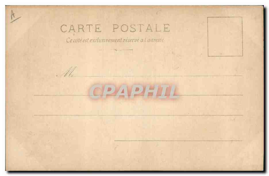 Marville — femme en chapeau et parapluie rayé — Reutinger Paris, n° 134/20 — Reverso