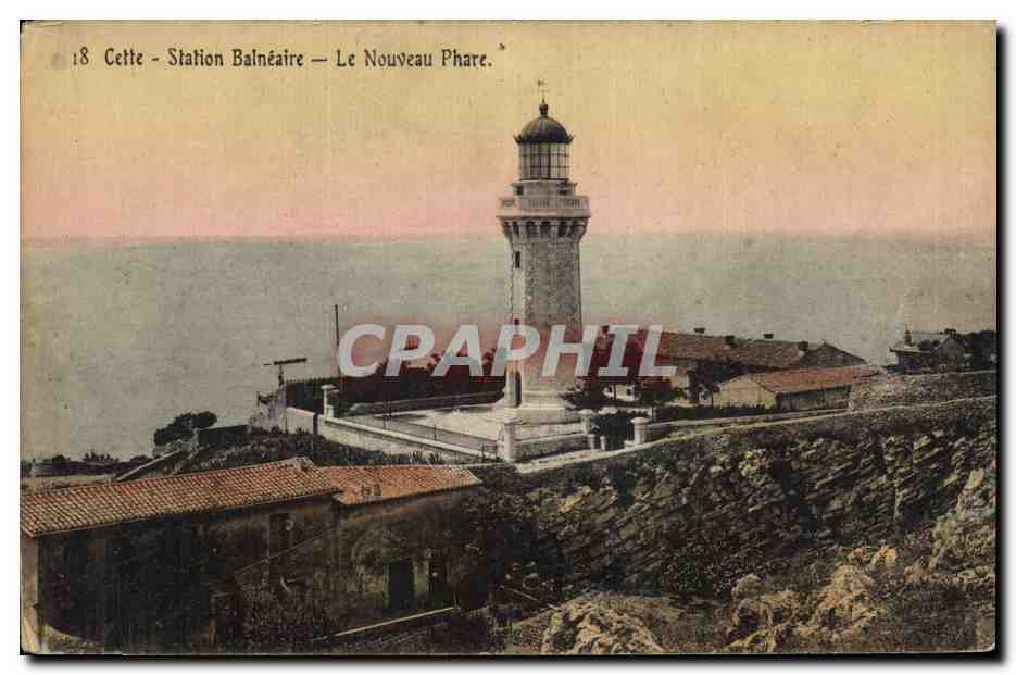 CPA Cette Station balneaire Le nouveau Phare 
