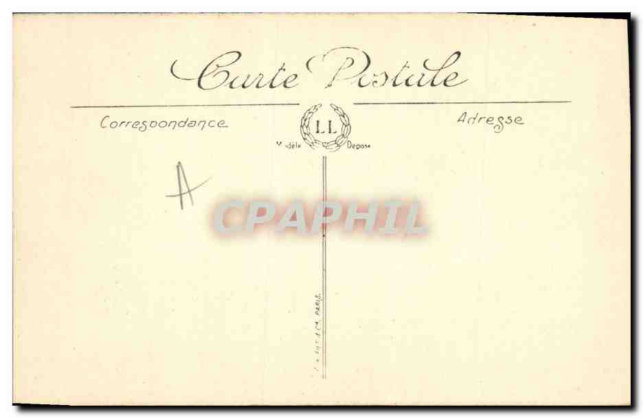 CPA Phares de la Heve Saint Adresse — Rückseite