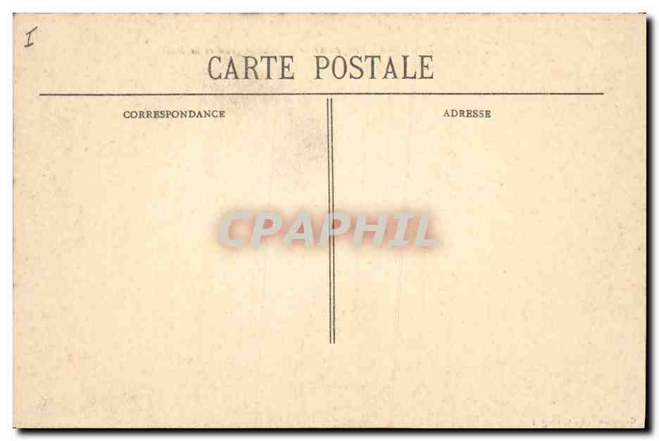 CPA Phare Cherbourg Perpective de la grande jetee de la rade Bateaux — Rückseite