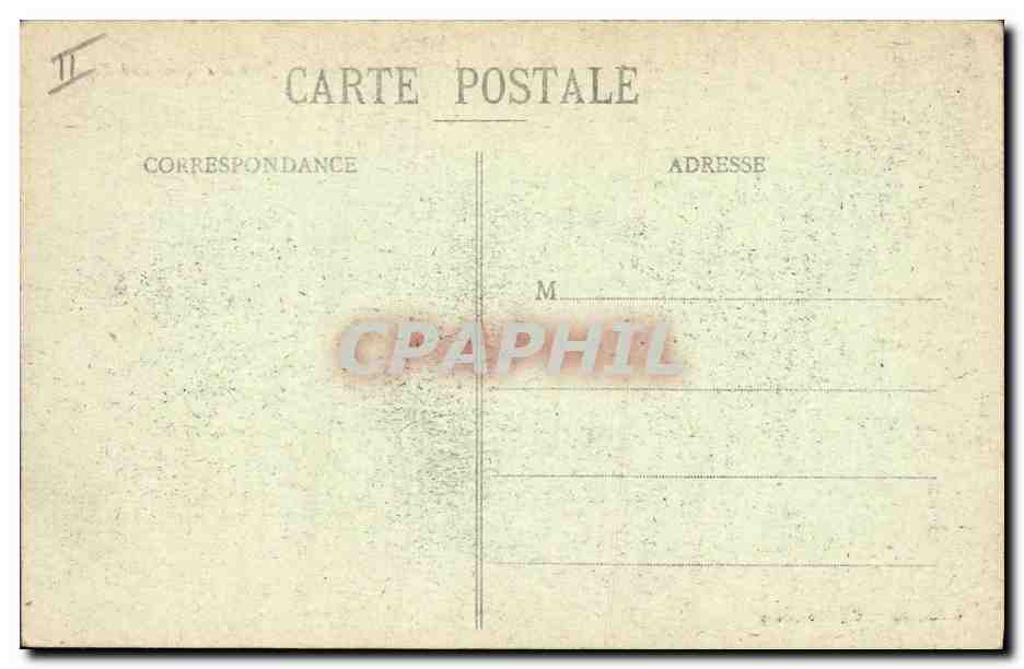 CPA Phare Cherbourg Le phare de la grande jetee et l'escadre en rade Bateaux — Rückseite