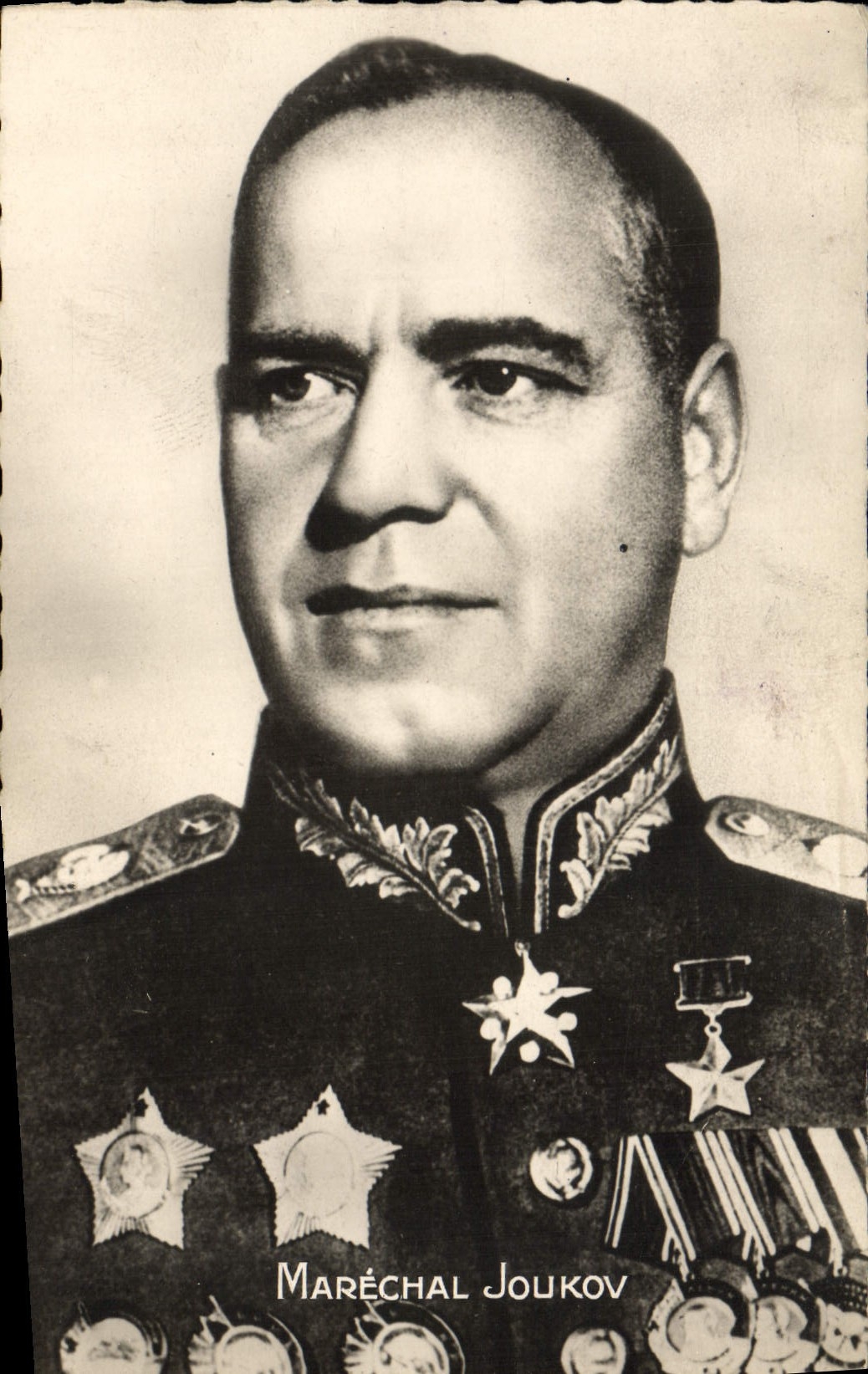 CPM Militaria Marechal Joukov Russie Russia